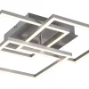 Mobil Plafond LED i borstat stål