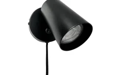 Modern Vägglampa Svart