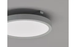 Molay Round Plafond 29cm LED 3000K 20,5W Grå