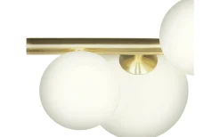 Molekyl Plafond 58cm Mässing/Vit