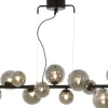 Molekyl Taklampa 85cm Svart/Rök