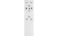 Monirote Plafond 78cm LED 3000-6500 37W med Fjärrkontroll Svart