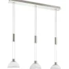 Montefio Taklampa 89cm LED 3000K 3x6,5W Nickel