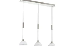 Montefio Taklampa 89cm LED 3000K 3x6,5W Nickel