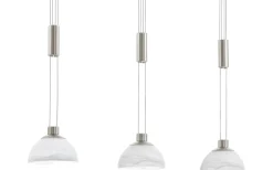 Montefio Taklampa 89cm LED 3000K 3x6,5W Nickel