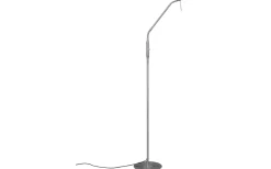 Monza Golvlampa LED i borstat stål