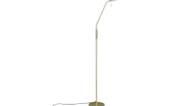 Monza Golvlampa LED i matt mässing