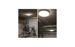 Moon Basic Plafond 26cm LED 3000K/4000K 10W Vit IP44