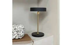 Moonlight Uppladdningsbar Bordslampa 28,5cm LED 3000K 2W Svart/Mässing