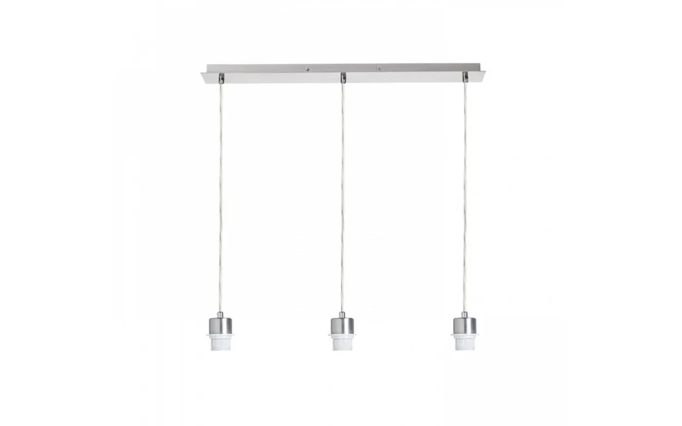 More Taklampa 60cm 3L Matt Nickel