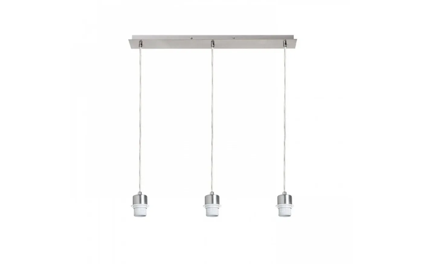 More Taklampa 60cm 3L Matt Nickel