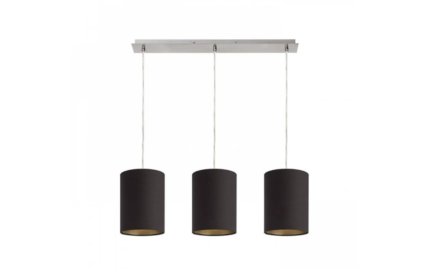 More Taklampa 60cm 3L Matt Nickel