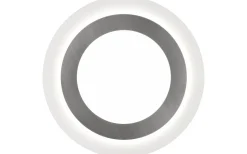 Morgan Plafond LED 45cm vit/borstad stål