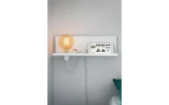 Multi Vägglampa USB Vit