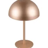 Munoz Bordslampa LED kaffebrun uppladdningsbar
