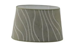 Myra Oval Lampskärm 20cm Olive Ashley Wild