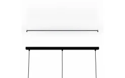 Nafferton Taklampa 80cm Svart/Natur