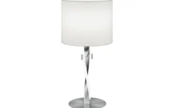 Nandor Bordslampa E27 + LED borstat stål