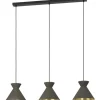 Nastasia Taklampa 100cm Cappuccino/Mässing