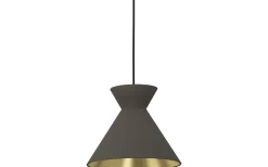 Nastasia Taklampa 100cm Cappuccino/Mässing