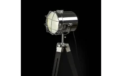 Nautic Golvlampa 117cm Svart/Krom