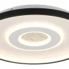 Nazar Plafond LED 40cm mattvit/mattsvart