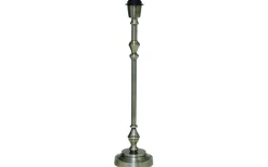 Nelly Lampfot 52cm Antik Silver