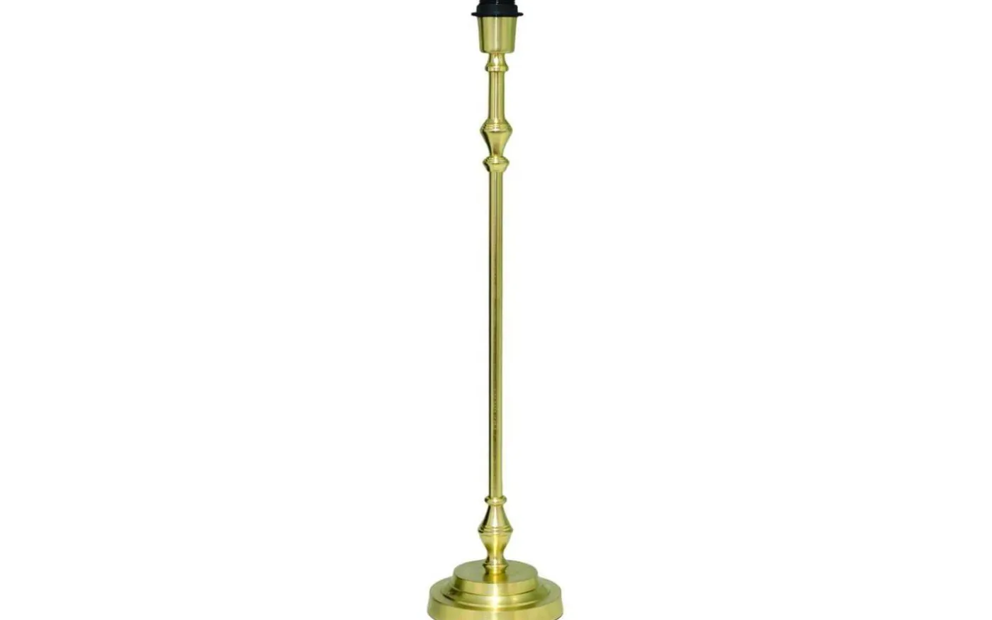 Nelly Lampfot 68cm Borstad Mässing