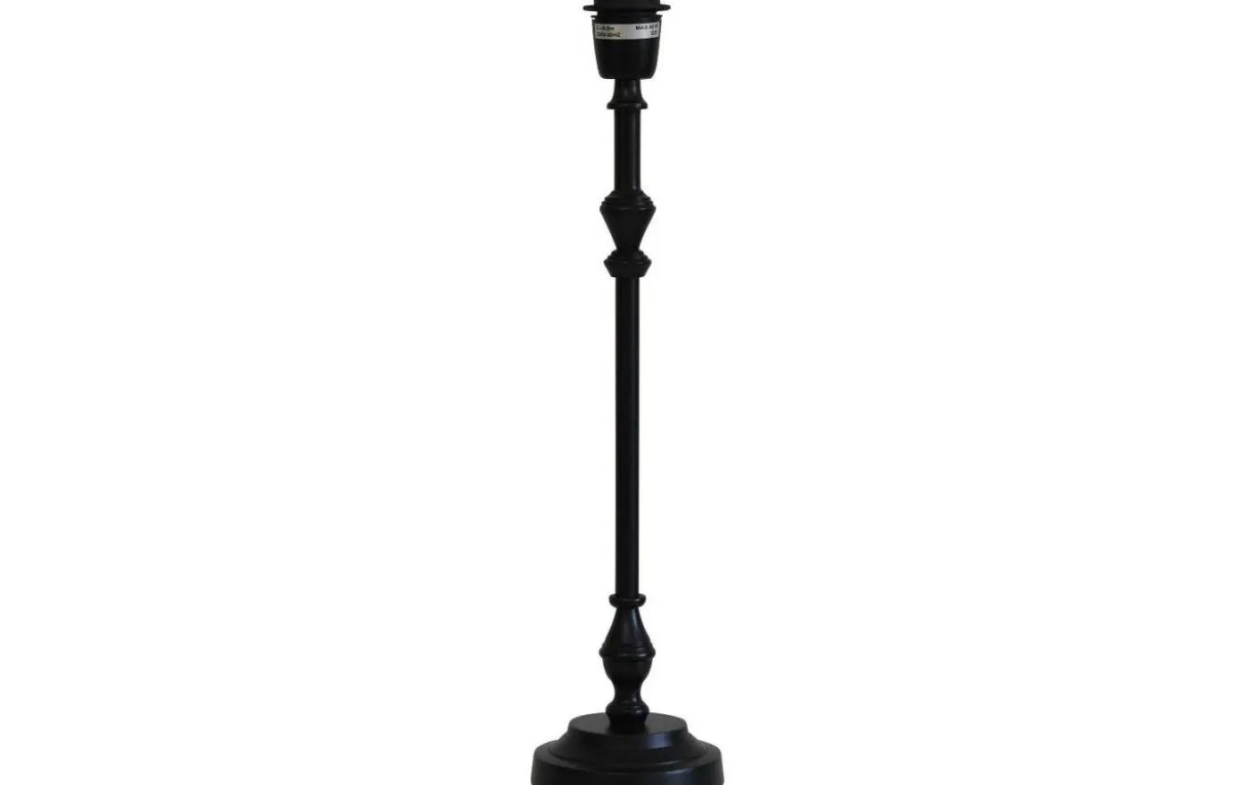 Nelly Lampfot 52cm Svart