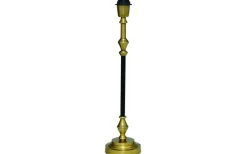 Nelly Lampfot 52cm Svart/Antik Mässing