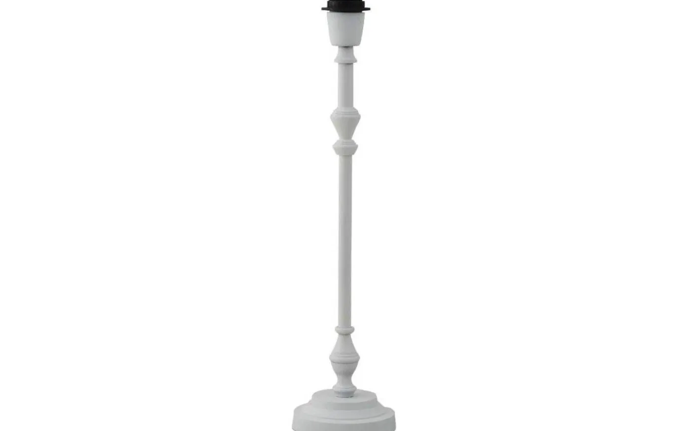 Nelly Lampfot 52cm Vit