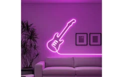Neon LED-remsa 5m RGB+3000K Komplett Kit Vit