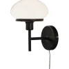 New August Vägglampa Svart