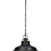 New Haven Taklampa 37cm Antik Svart/Guld