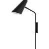 Noa Vägglampa Svart