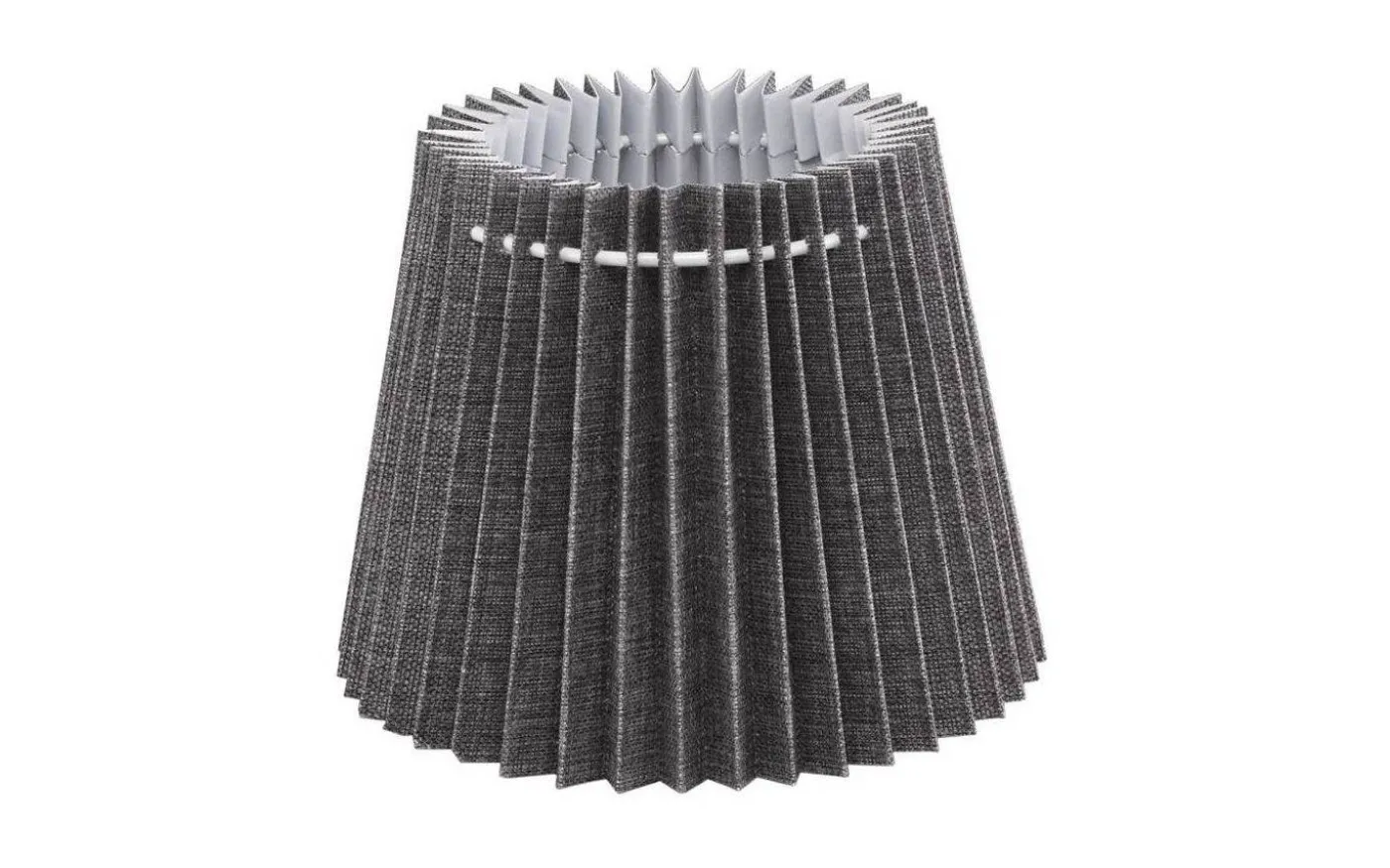 Nody Lampskärm Ø16cm Veckad Grå