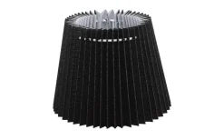 Nody Lampskärm Ø16cm Veckad Svart