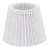 Nody Lampskärm Ø16cm Veckad Vit