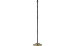 Nora Golvfot 138cm Antikmässing