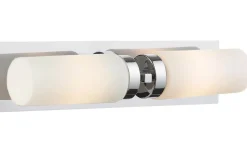 Norrsundet Vägglampa 2L Krom IP44