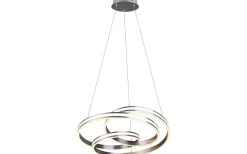 Nuria Takpendel 60cm LED i borstat stål
