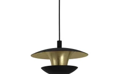 Nuvano Taklampa 99cm GU10 LED 3000K 4,5W Svart/Guld