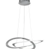 Oakland Taklampa 71cm LED i borstat stål