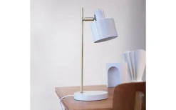 Ocean Skrivbordslampa 43cm Oliv/Mässing