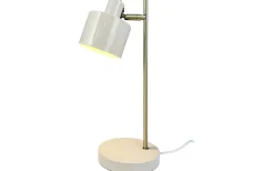 Ocean Skrivbordslampa 43cm Beige/Mässing