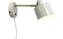 Ocean Vägglampa Beige/Mässing