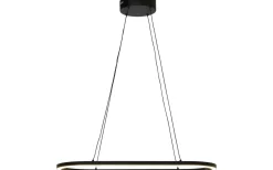 Oda Taklampa Oval 76cm LED 29W 3000K Svart
