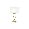 Omega Bordslampa 52cm Mässing/Vit