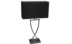 Omega Bordslampa 69cm Svartkrom