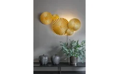 Omega Vägglampa 70cm LED 4,2W Borstad Mässing